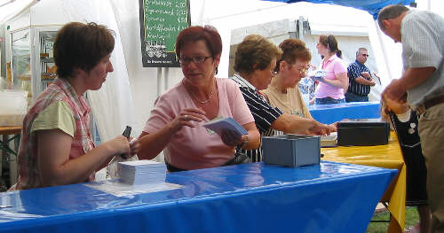 Musenfest Essensbon-Verkauf