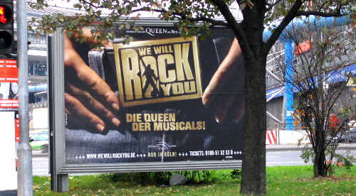 Queen : We will Rock you : Plakat