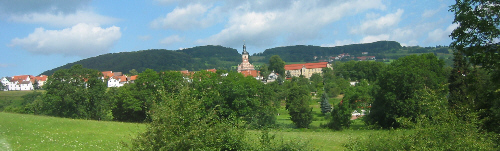 Panorama in der Rhön