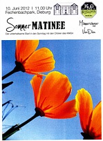 Sommer-Matinee